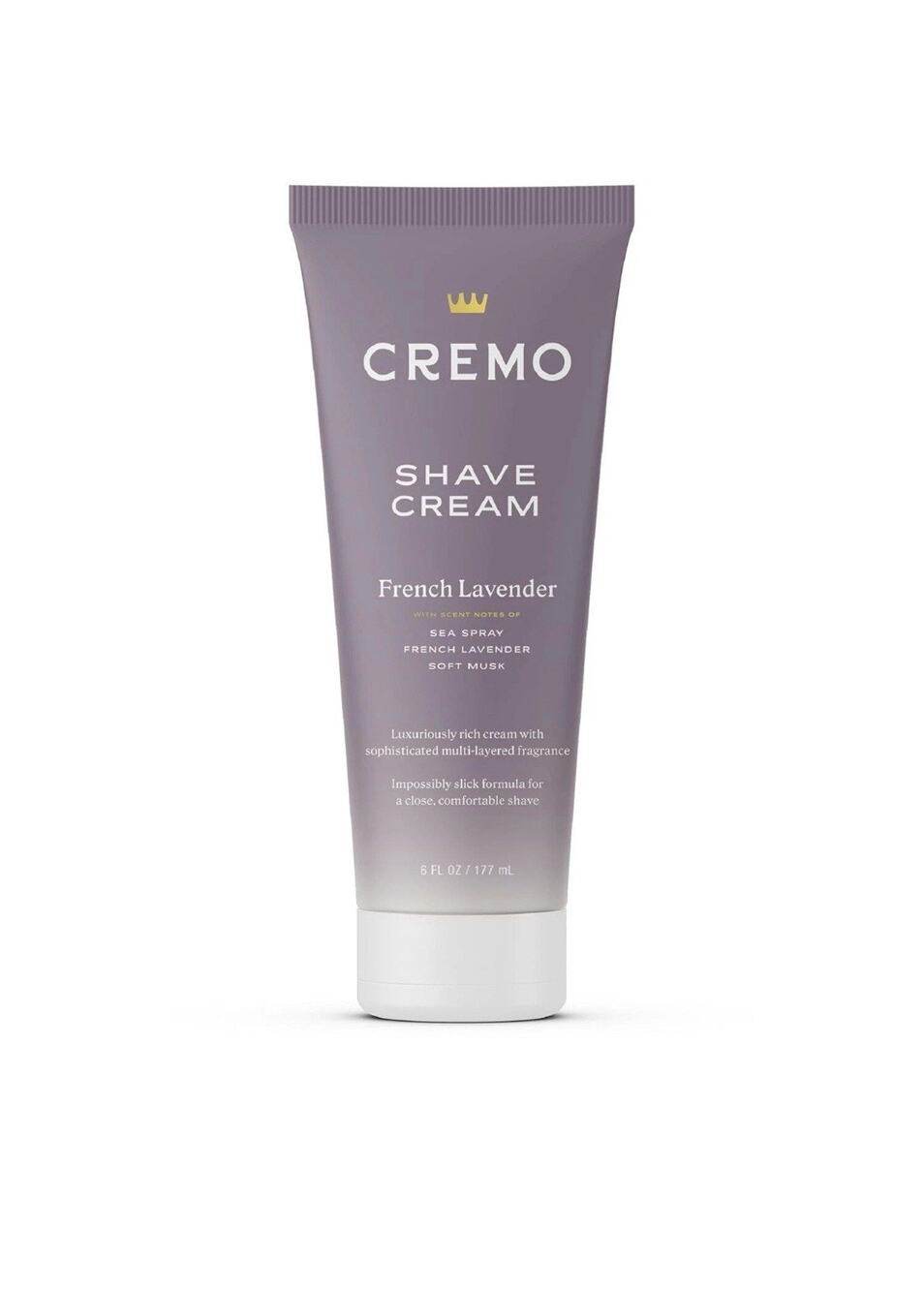 Cremo French Lavender Moisturizing Shave Cream 6 Fl Oz